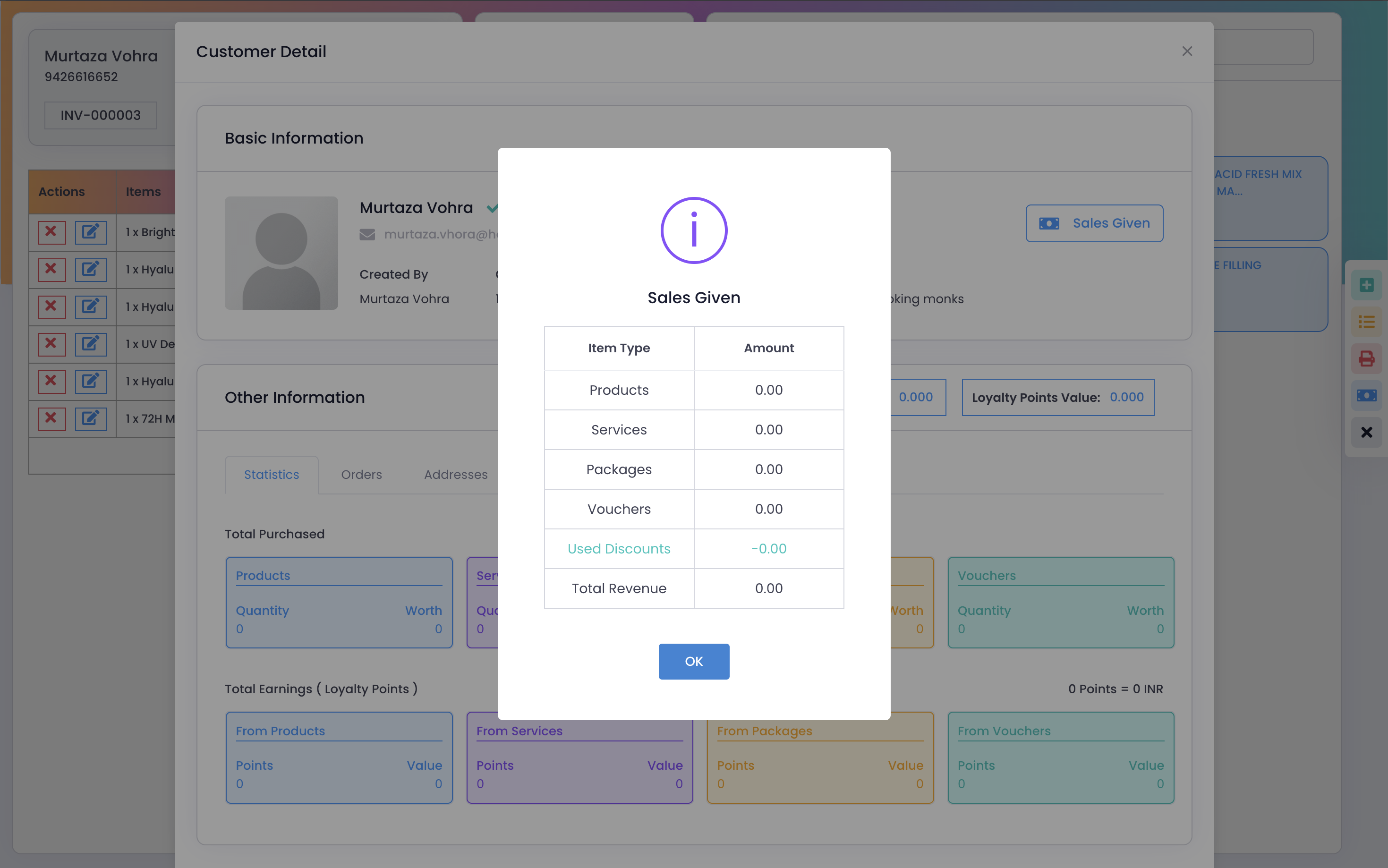 Booking Monk salon &amp; spa software screen 4